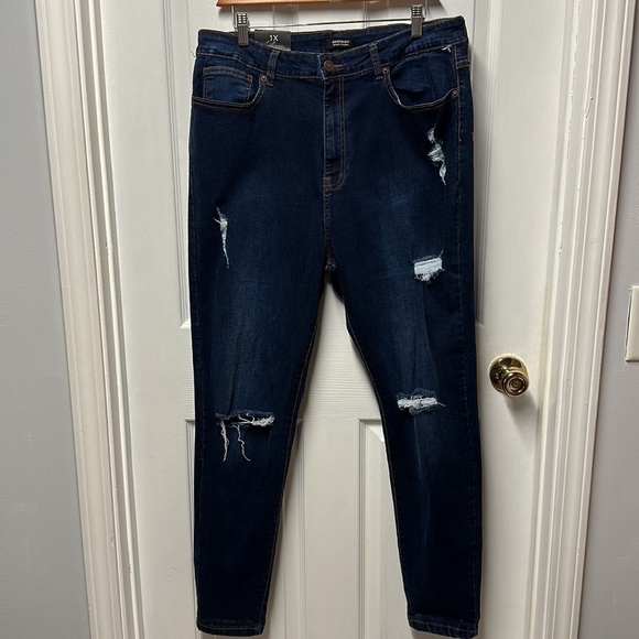 American Bazi High Rise skinny size 1X NWT - Picture 1 of 6